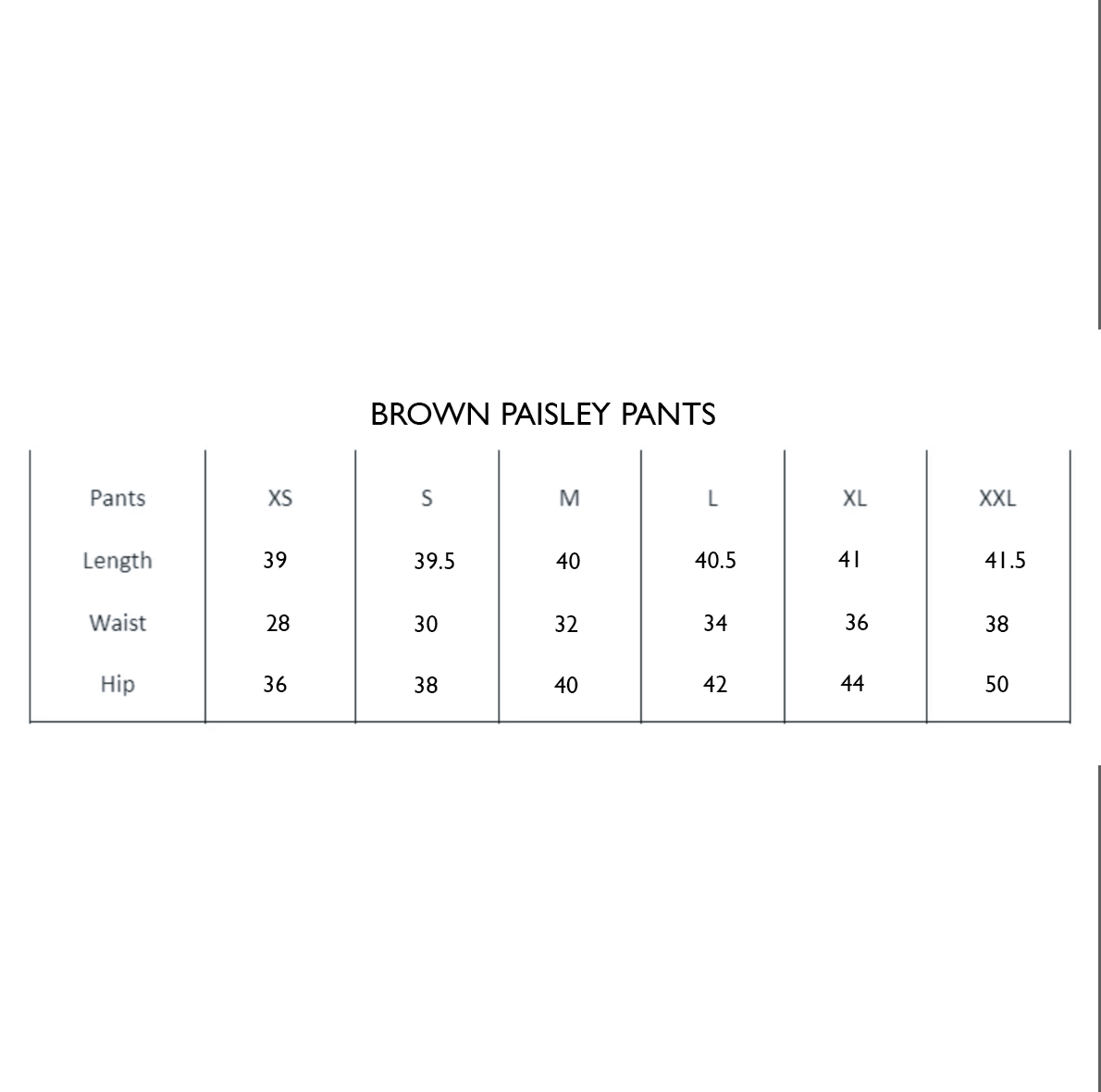 Indian Paisley Pant