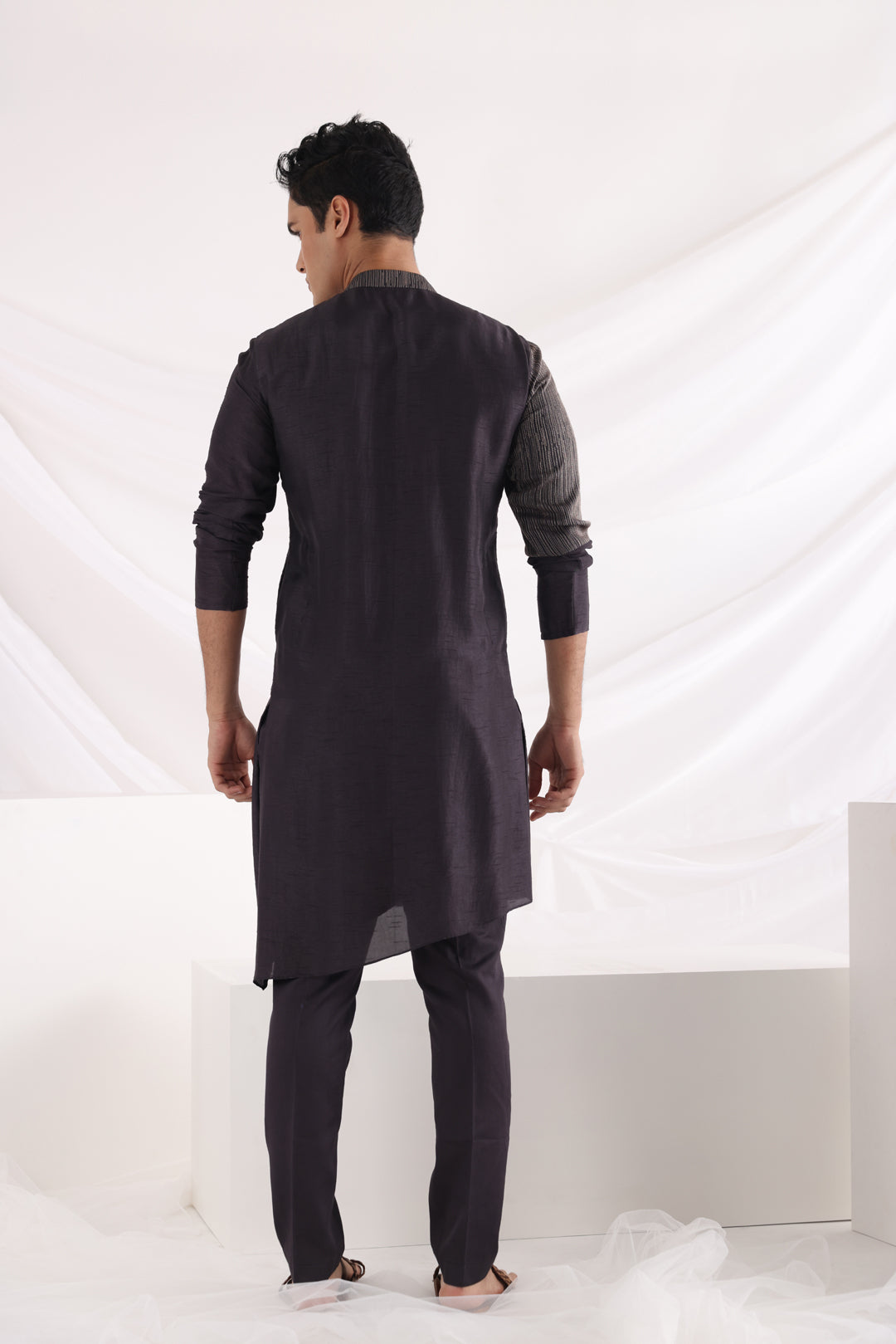 Adrean zipper kurta set