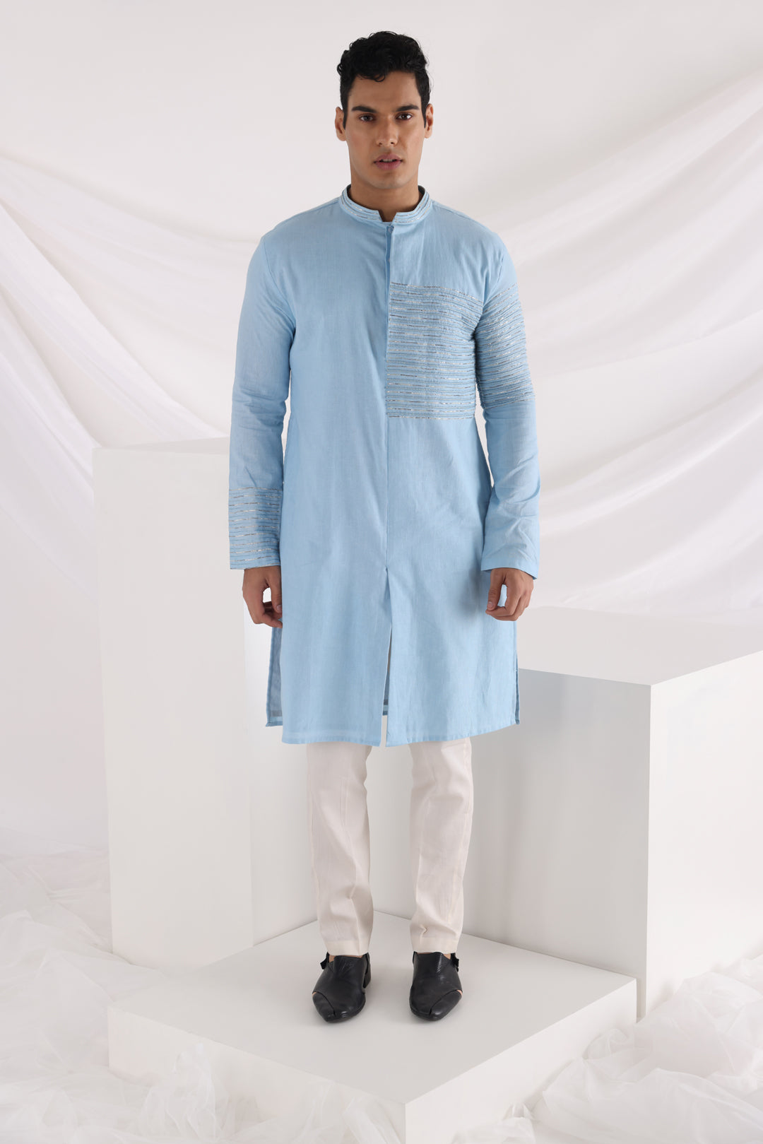 Caspian corded kurta set