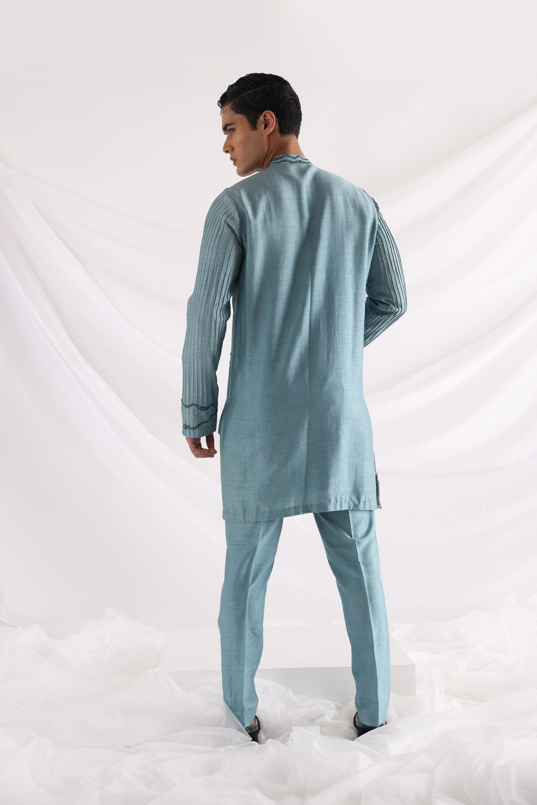 Poseidon blue kurta