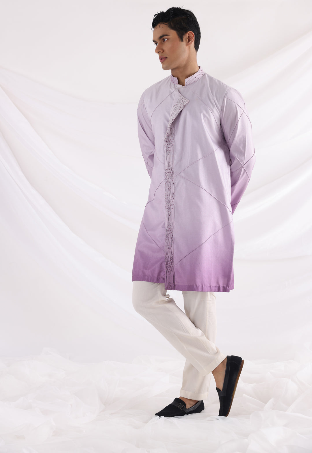 Lavender haze kurta set