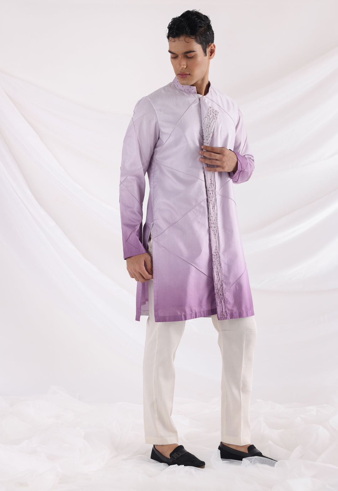 Lavender haze kurta set