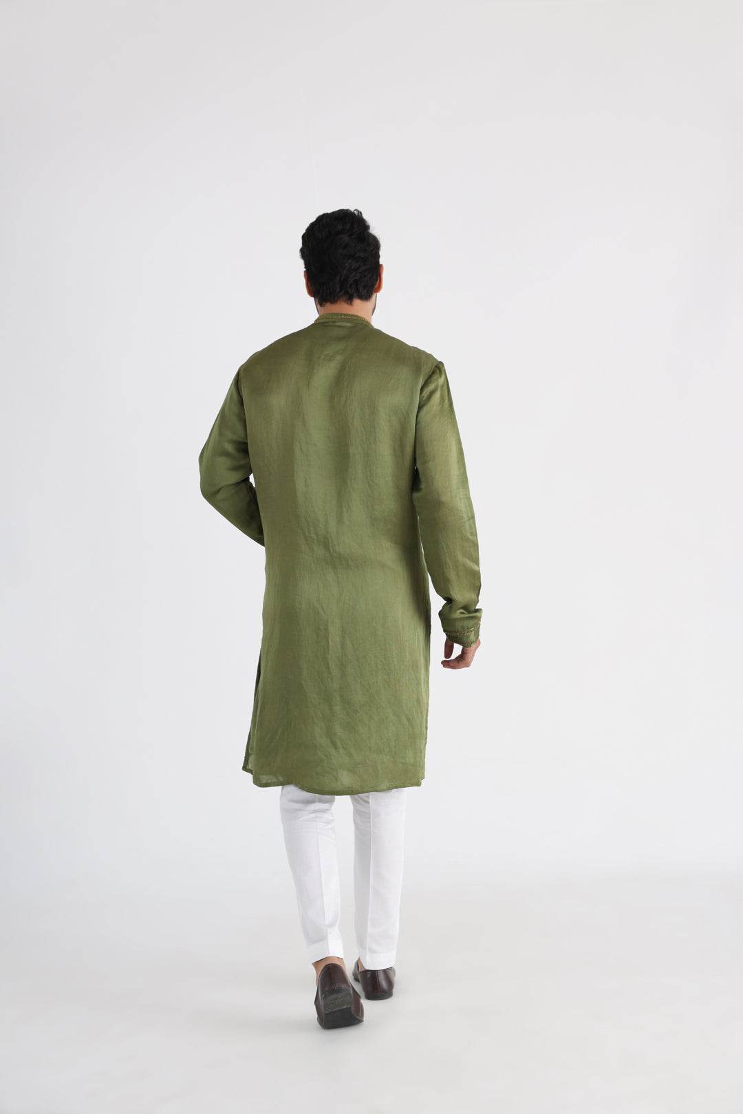 Olive kurta set