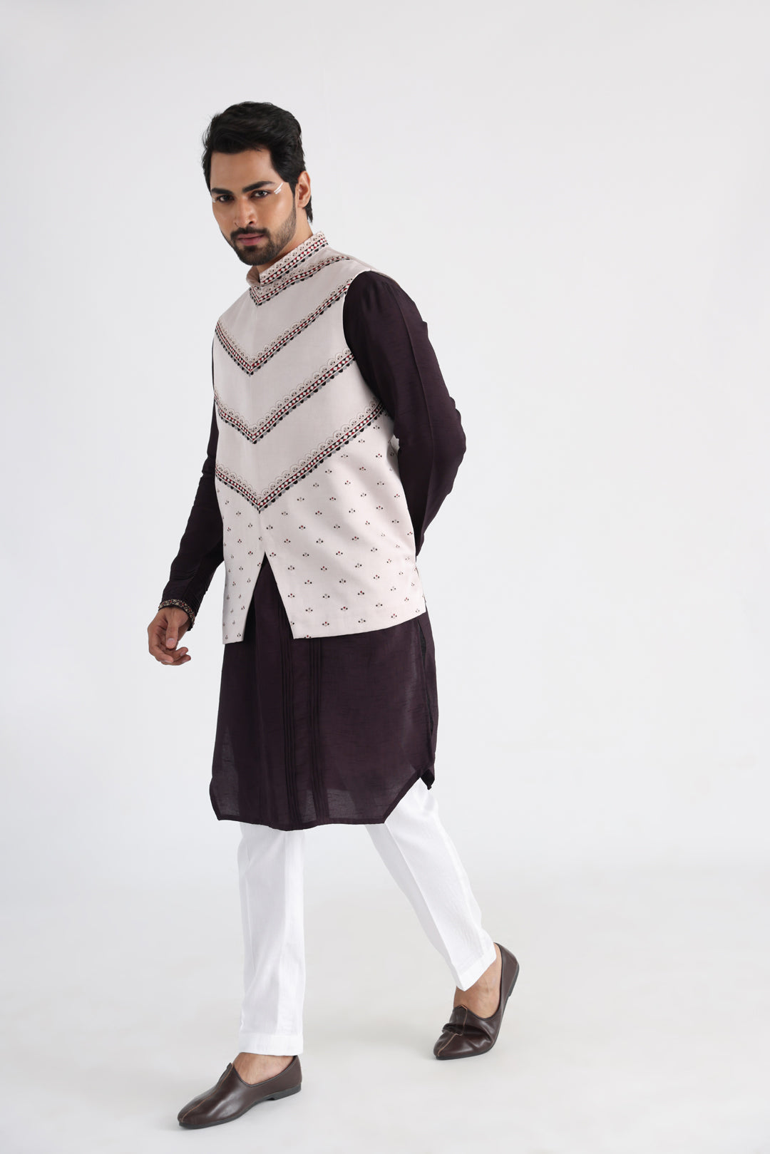 Off white nehru