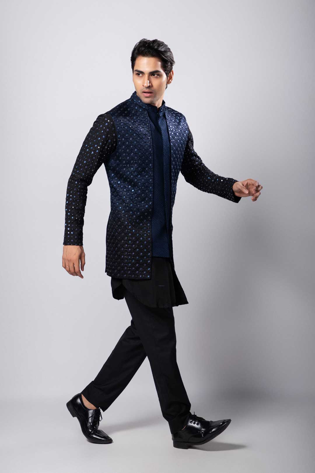 Neo Nehru and Darnell Kurta Set