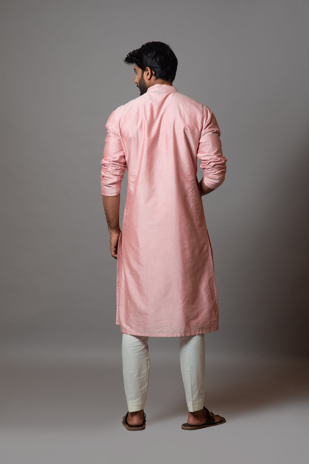 Onion pink kurta set