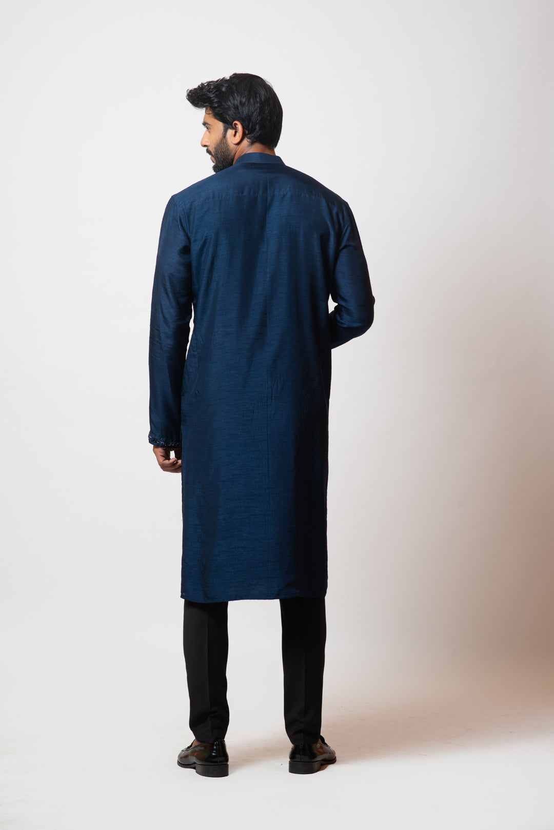 Navy blue kurta set