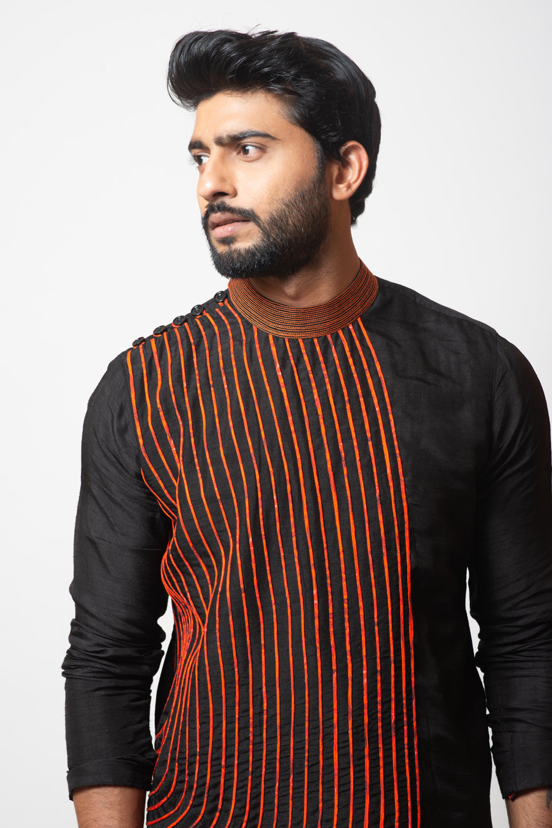 Printed cod kurta set