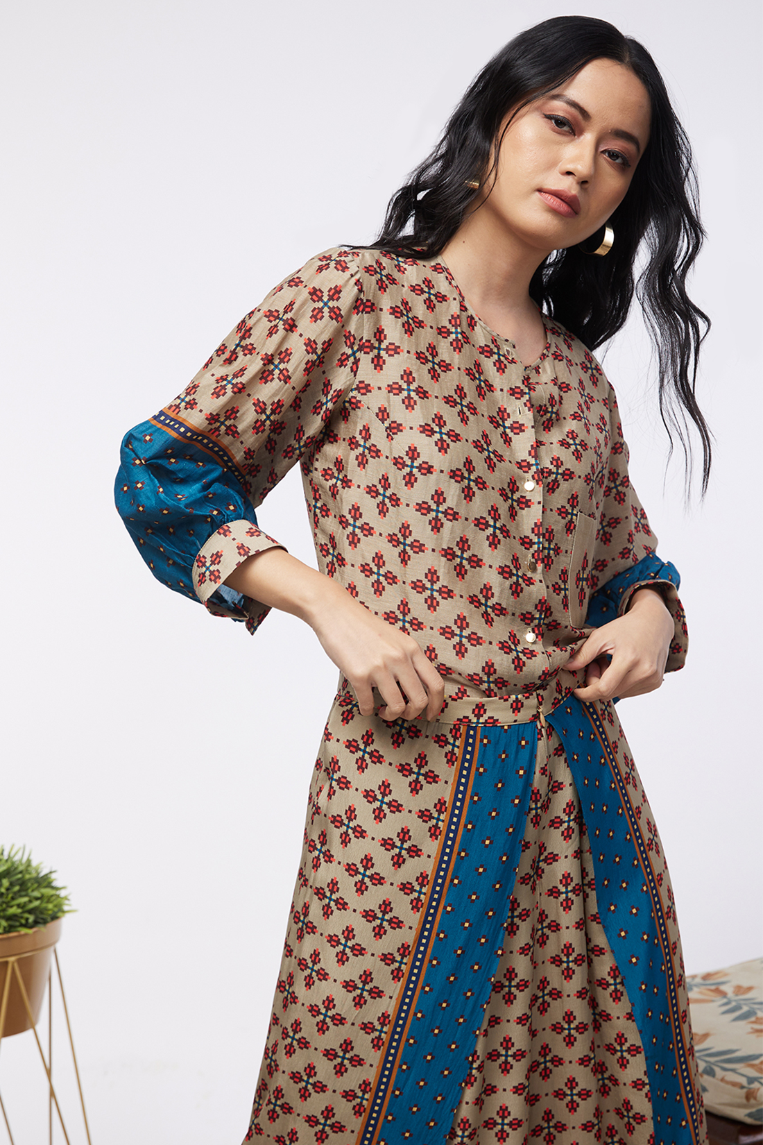 Image of Elements printed co-ord set