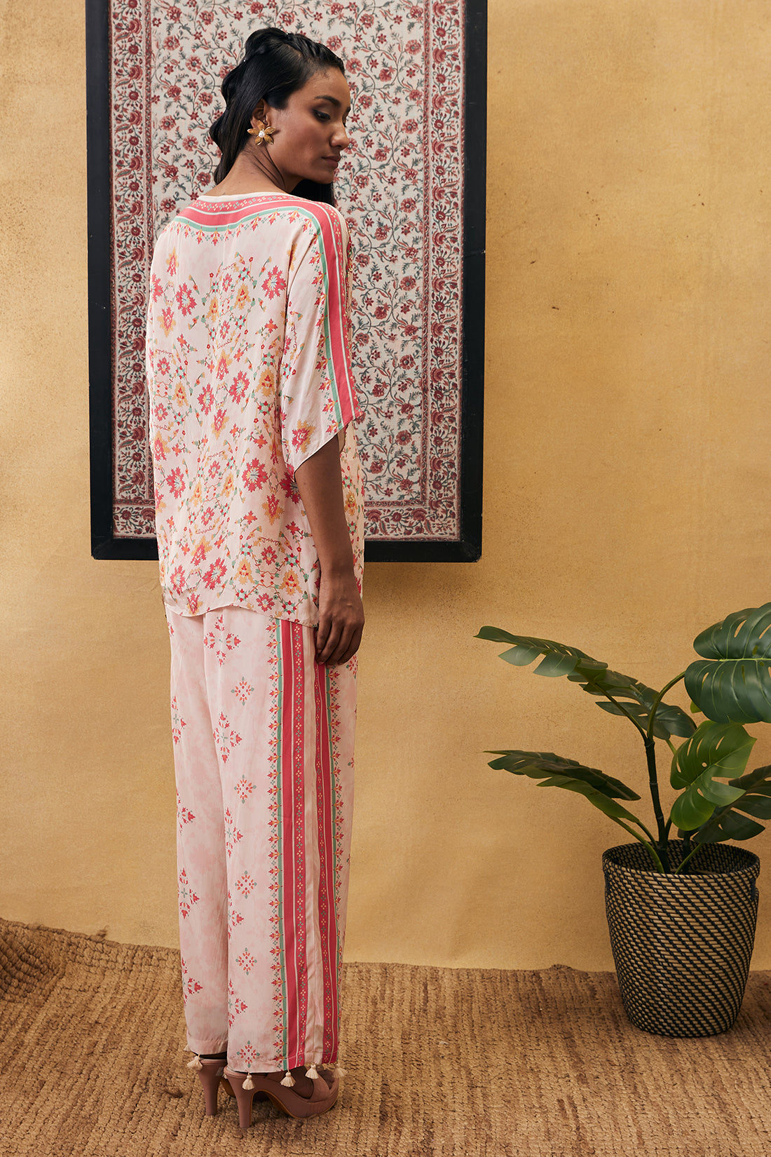 Image of Zahra embroidered co-ord set