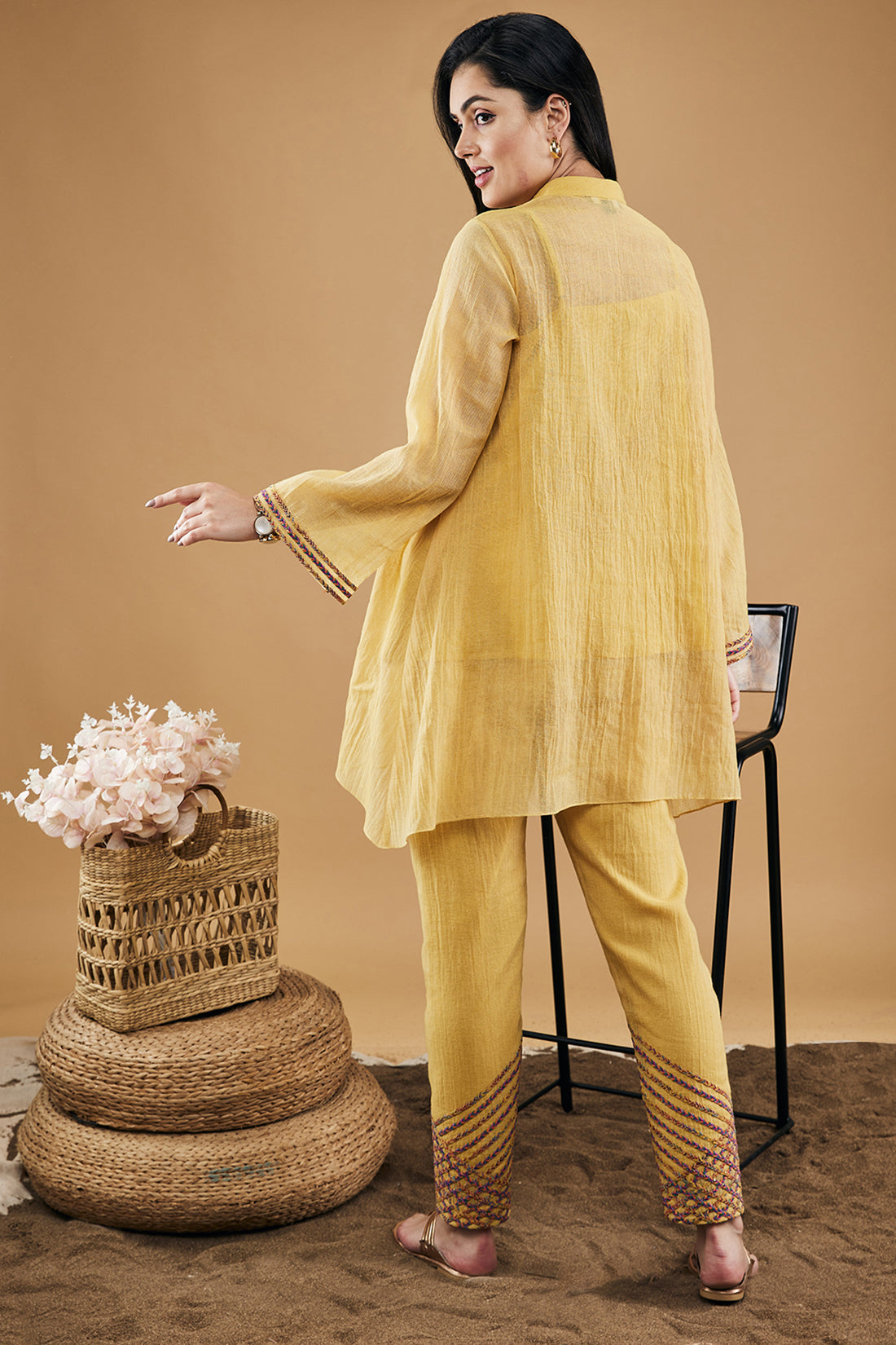 Image of Azra Embellished Kurta Set