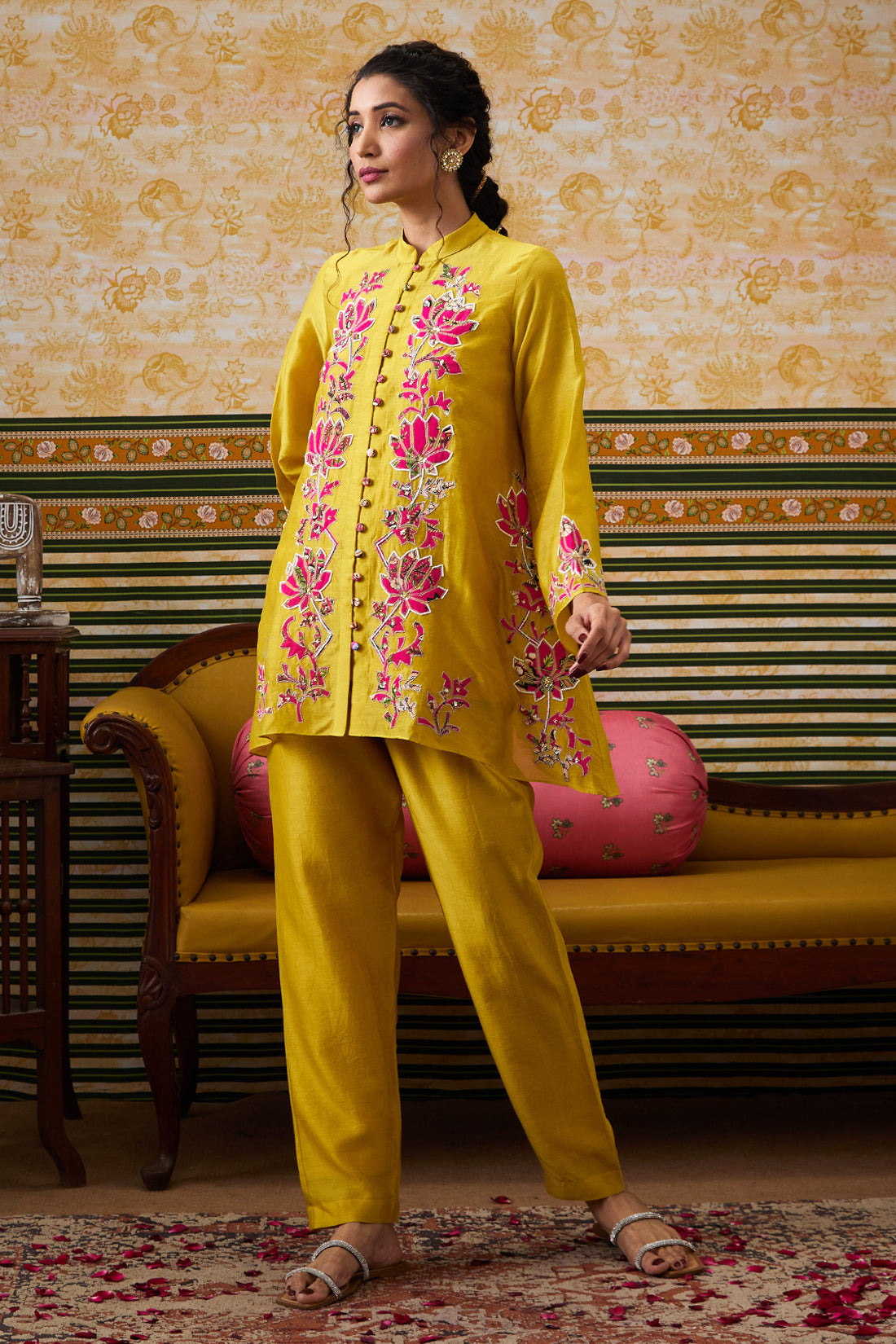 Image of Meher Applique Co-Ord Set