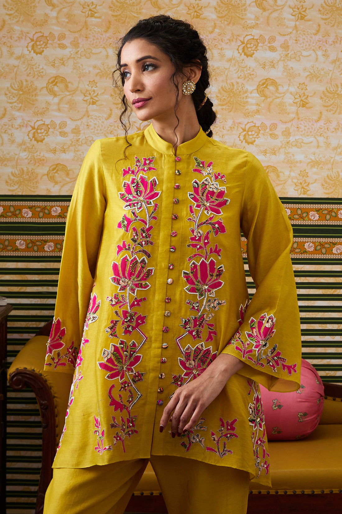 Image of Meher Applique Co-Ord Set