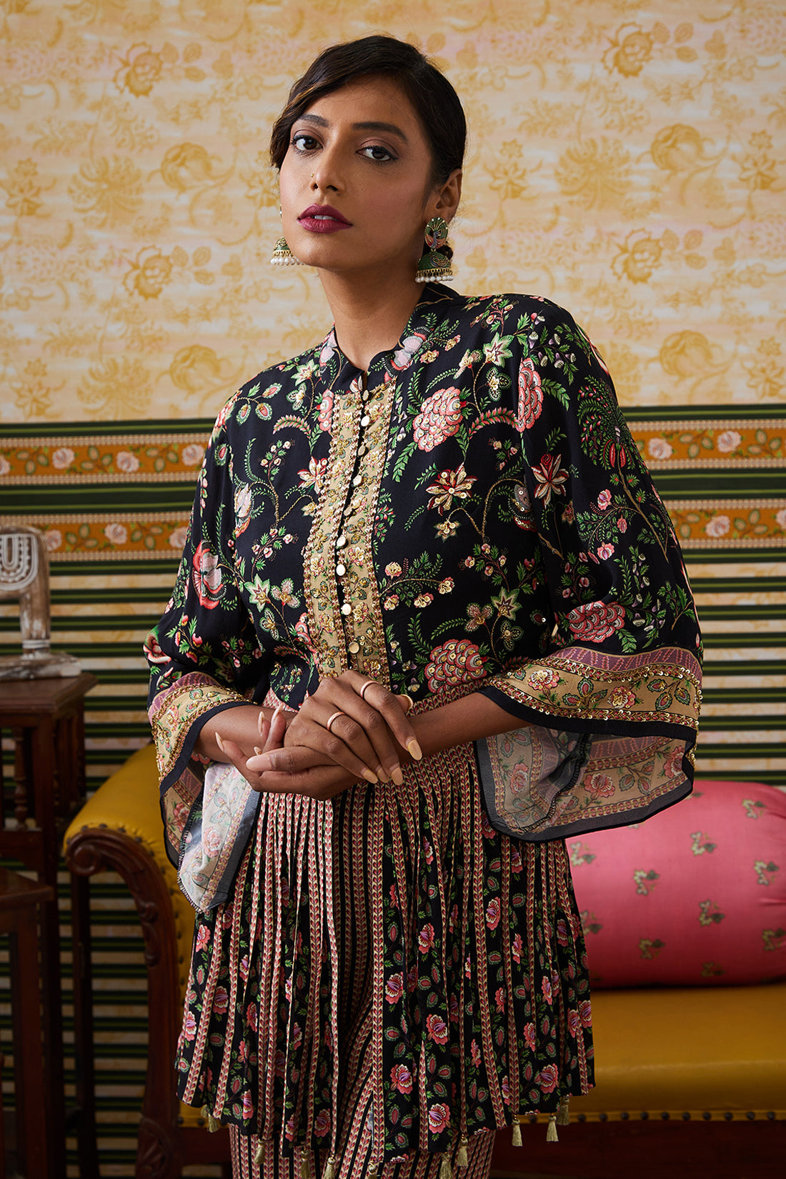 Image of Mehr Embroidered Kurta Set