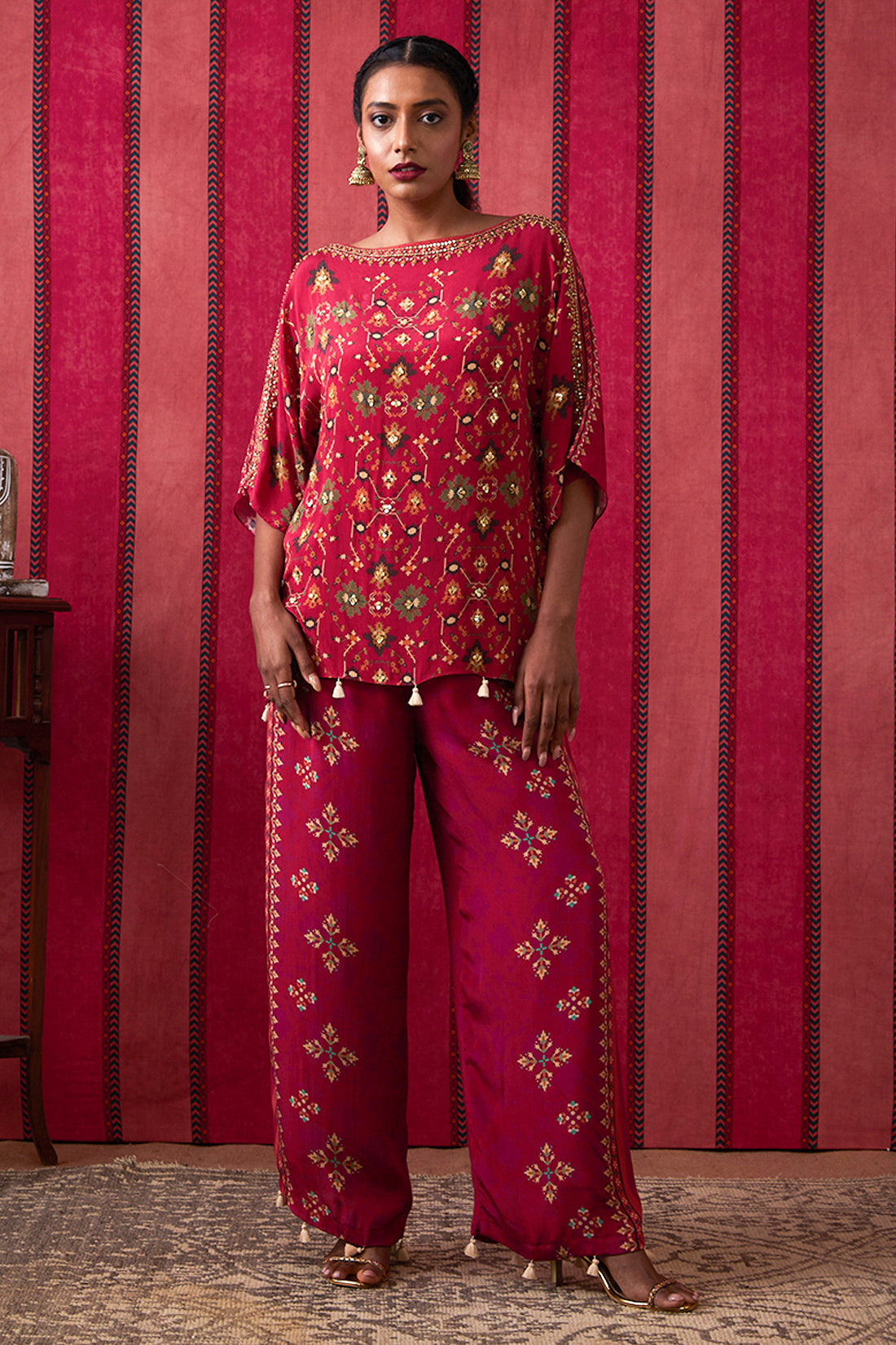 Image of Zahra Embroidered Co-Ord Set