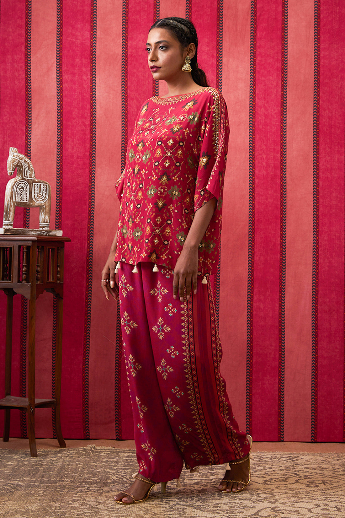 Image of Zahra Embroidered Co-Ord Set