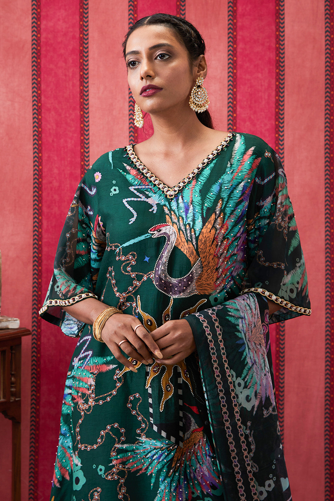 Image of Aisha Embroidered Kurta Set