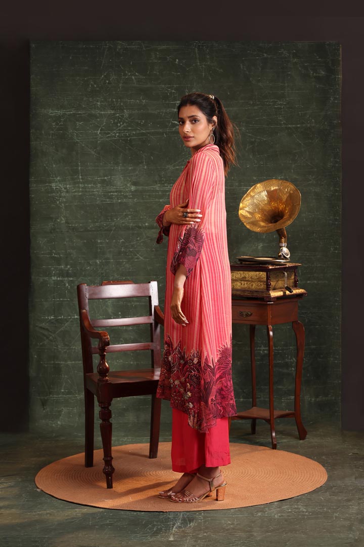 Image of Kaira Embellished Shirt Kurta set