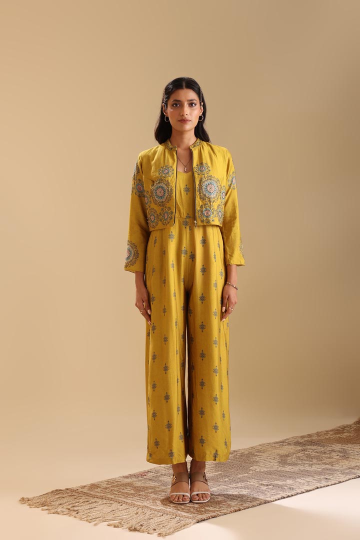 Image of Eraya emblished jumpsuit set