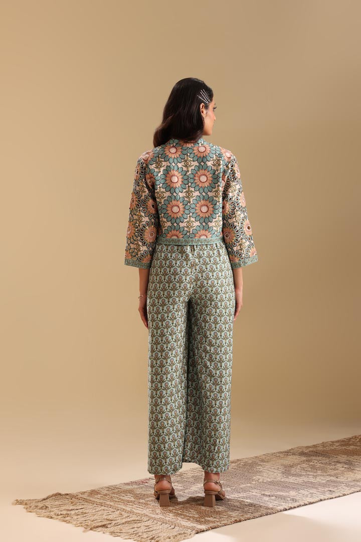 Image of Eraya emblished jumpsuit set