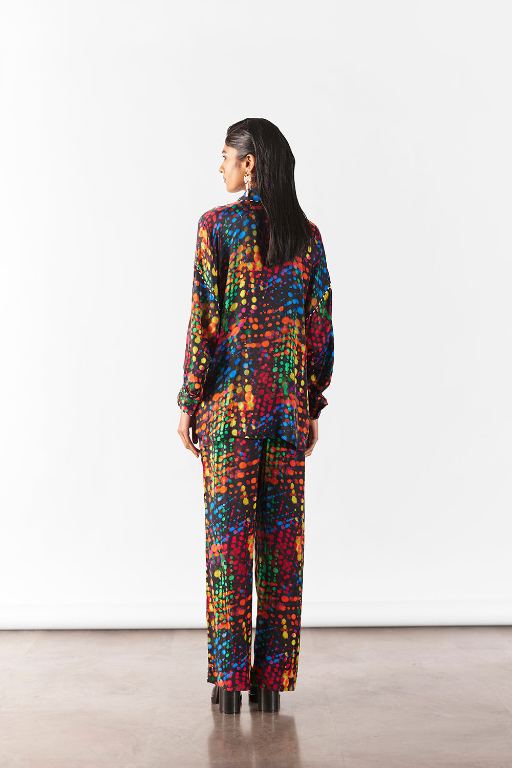 Wildflower Knot Shirt And Pants Co-Ord