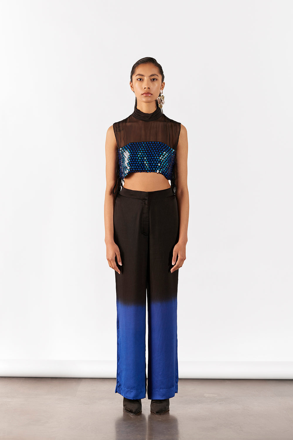 Firefly Top With Blue/Black Ombre Pants