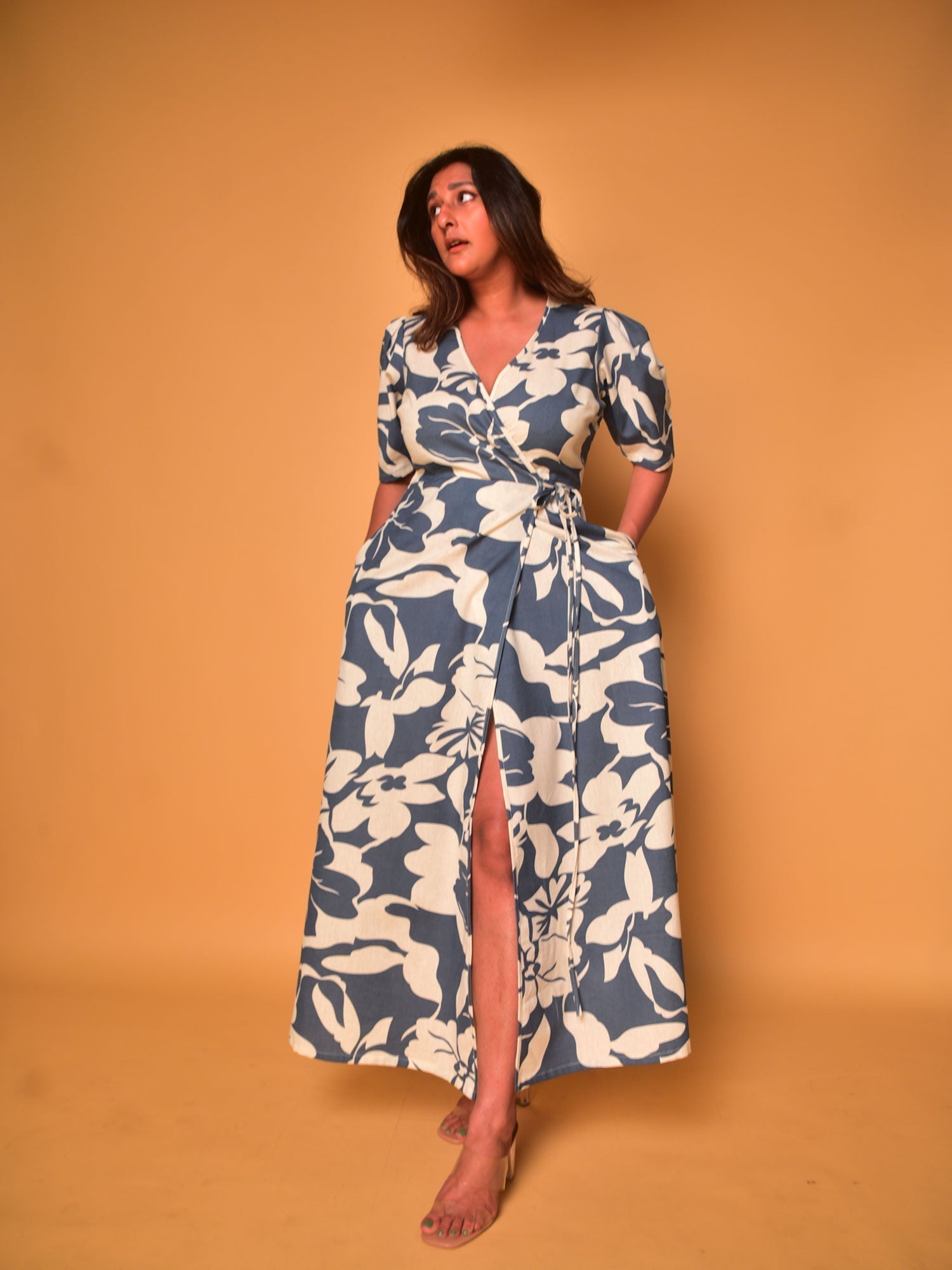 Image of Kit Wrap Dress