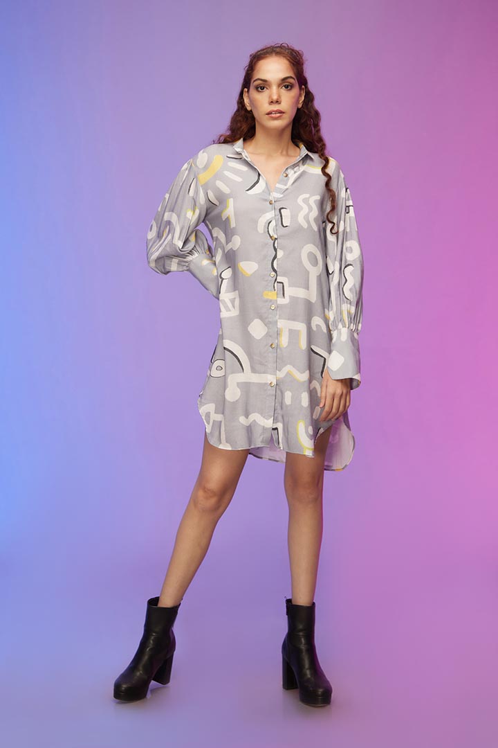 Contemporary Cool Shirt Dress