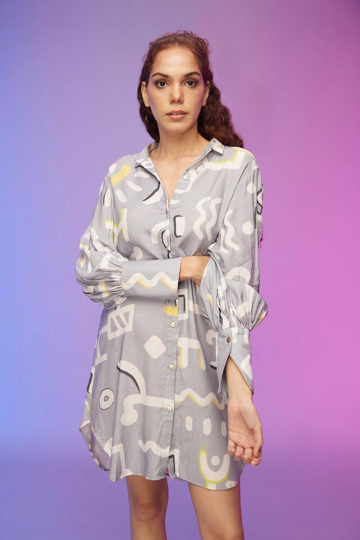 Contemporary Cool Shirt Dress