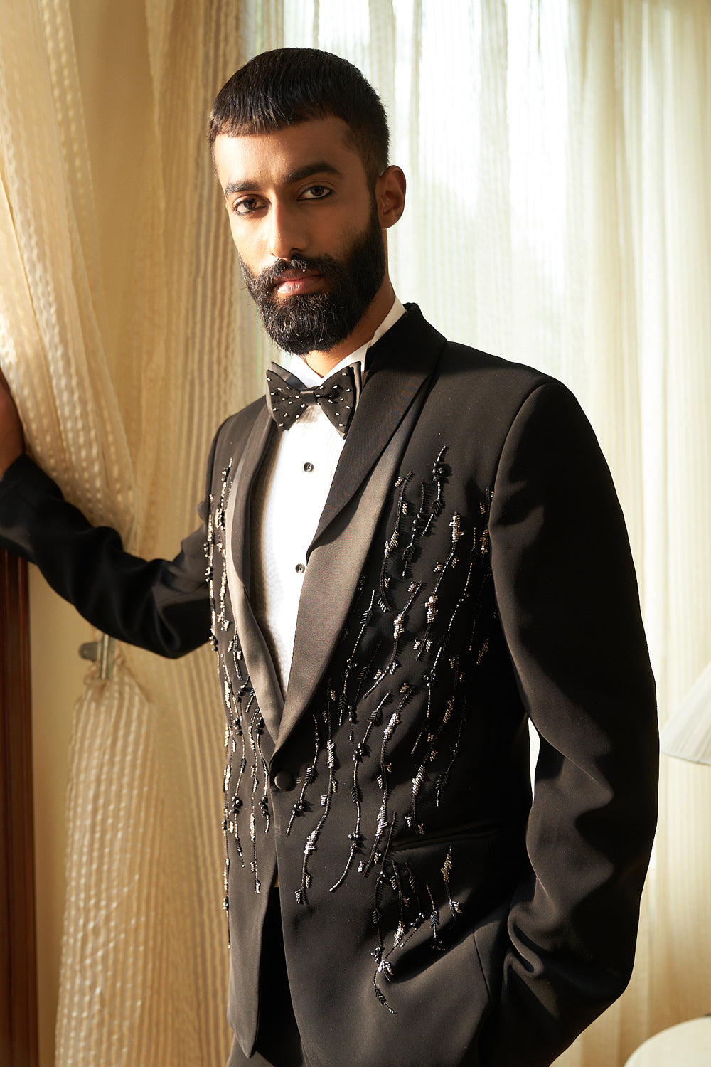 Dazzling Tuxedo Set - Auraya Fashion -  - #tag1# - #tag2# - #tag3# - #tag3#