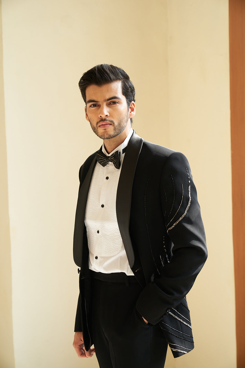 Soul Black Tuxedo Set - Auraya Fashion -  - #tag1# - #tag2# - #tag3# - #tag3#