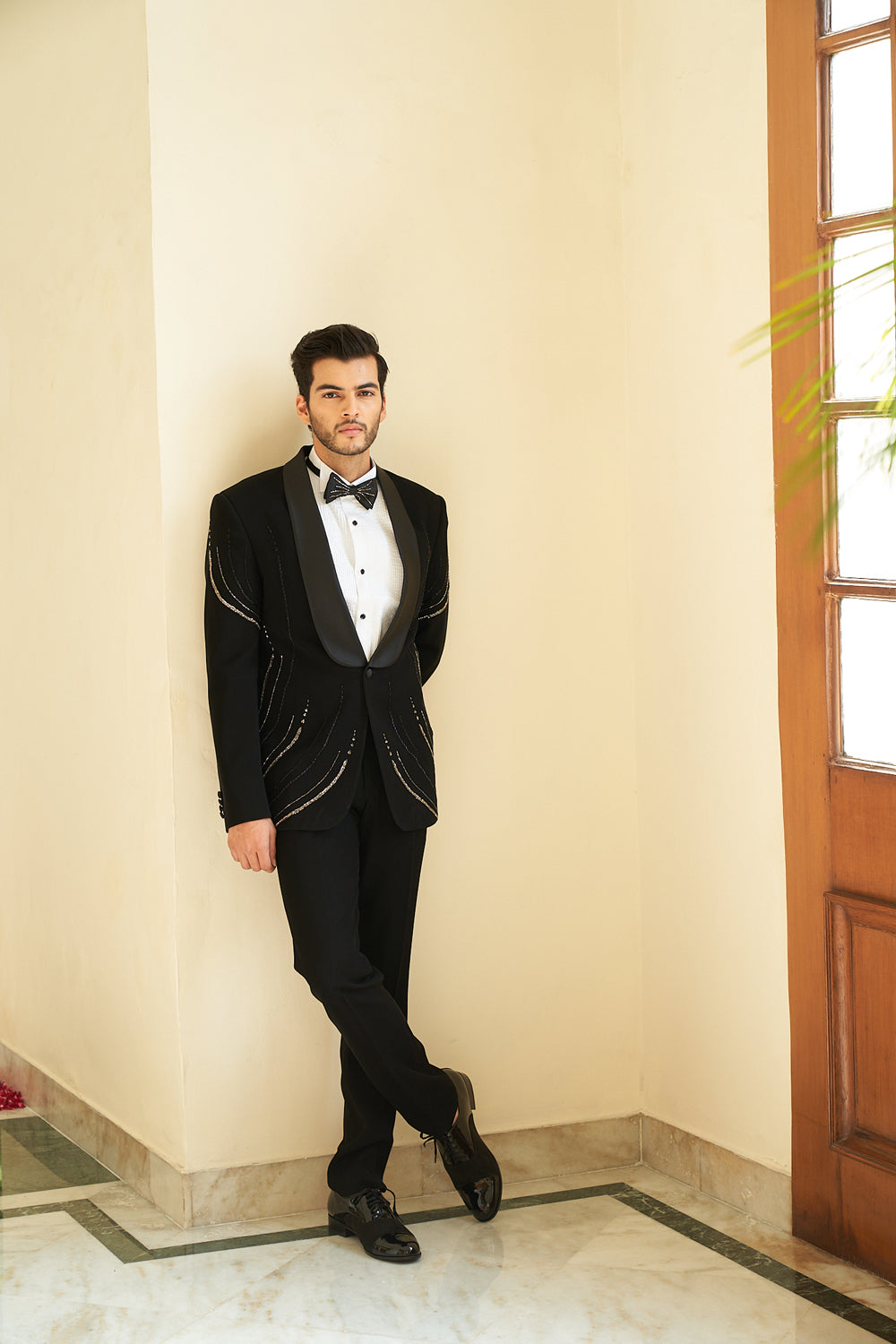 Soul Black Tuxedo Set - Auraya Fashion -  - #tag1# - #tag2# - #tag3# - #tag3#