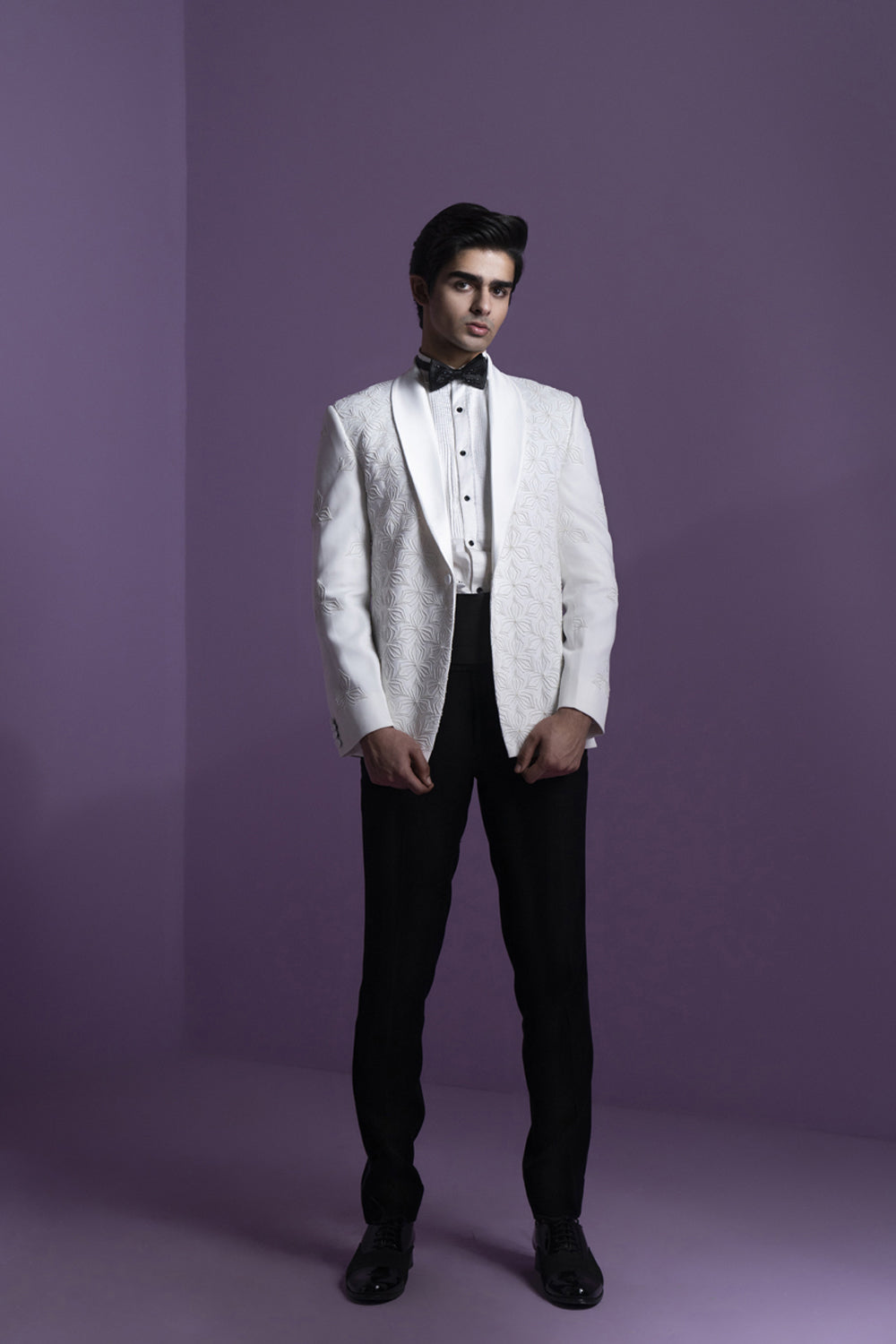 Spotlight Tuxedo Set - Auraya Fashion - Contrast By Parth - #tag1# - #tag2# - #tag3# - #tag3#