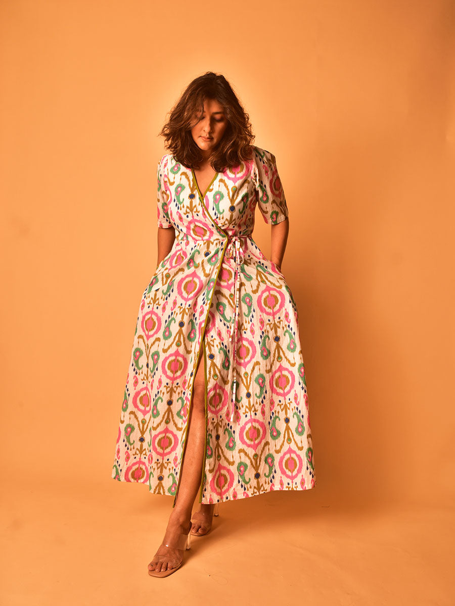 Image of Simone Wrap Dress