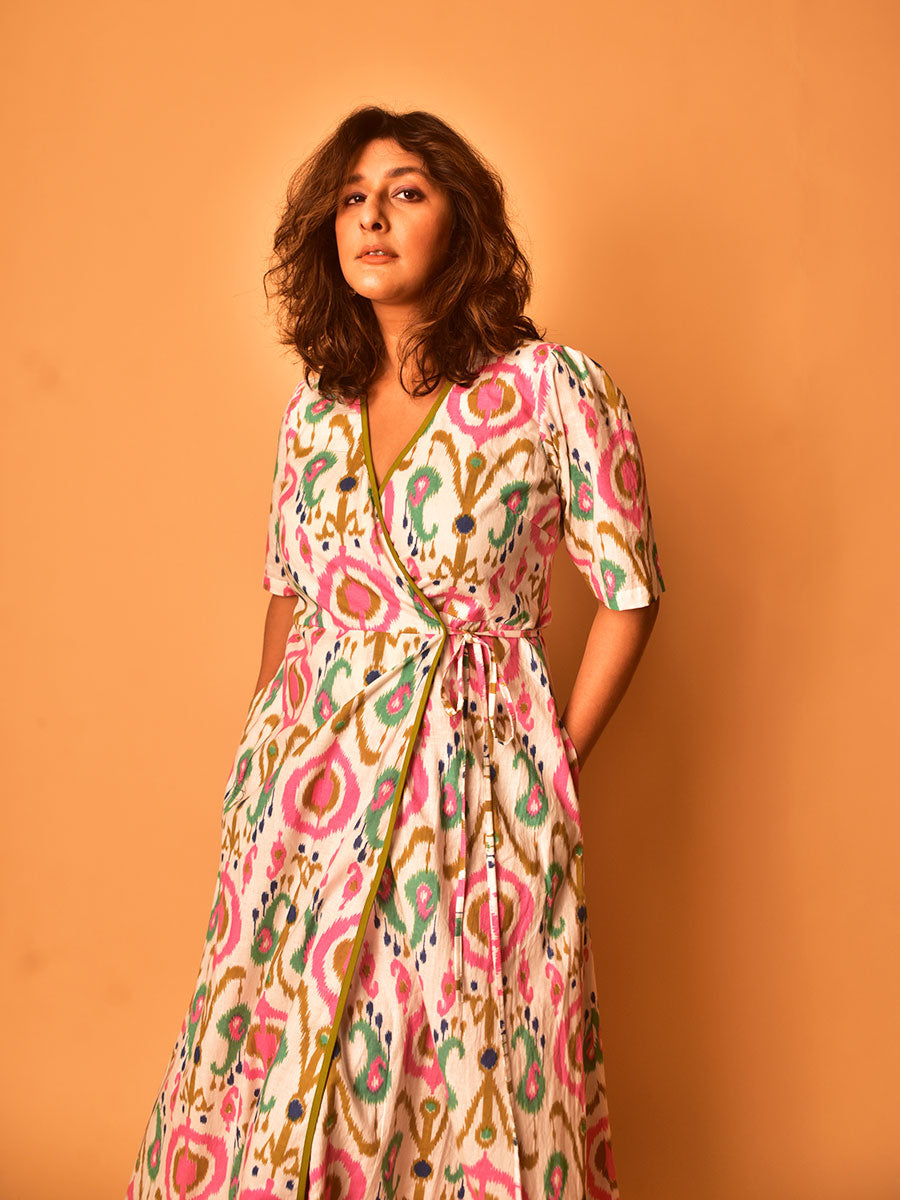 Image of Simone Wrap Dress