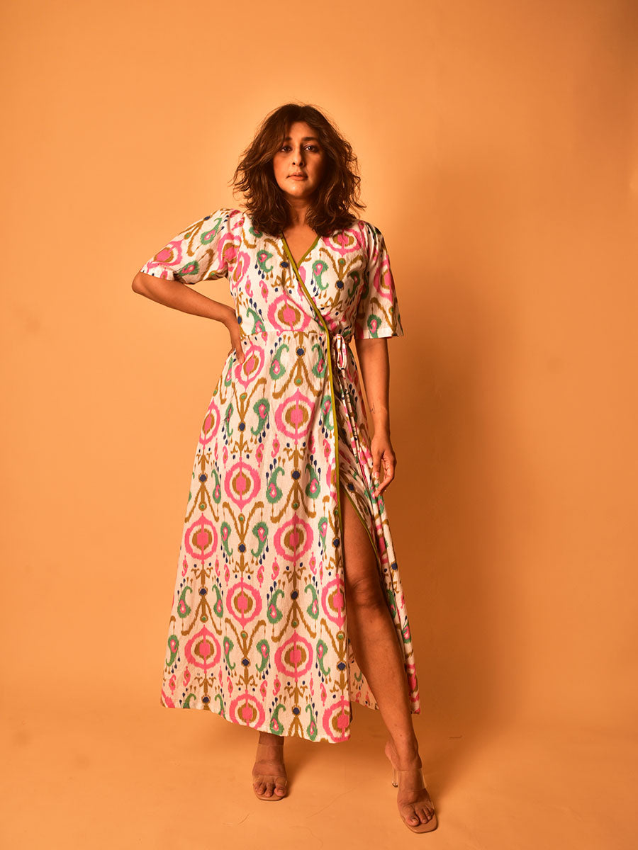 Image of Simone Wrap Dress