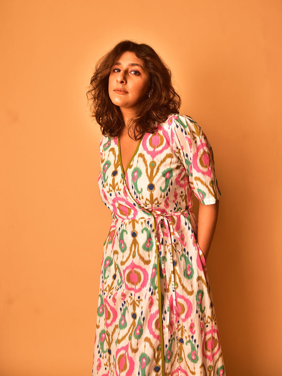 Image of Simone Wrap Dress