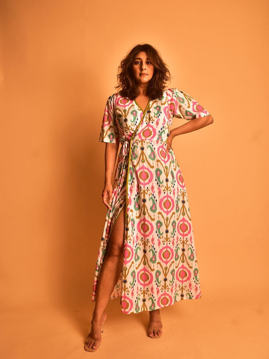 Image of Simone Wrap Dress