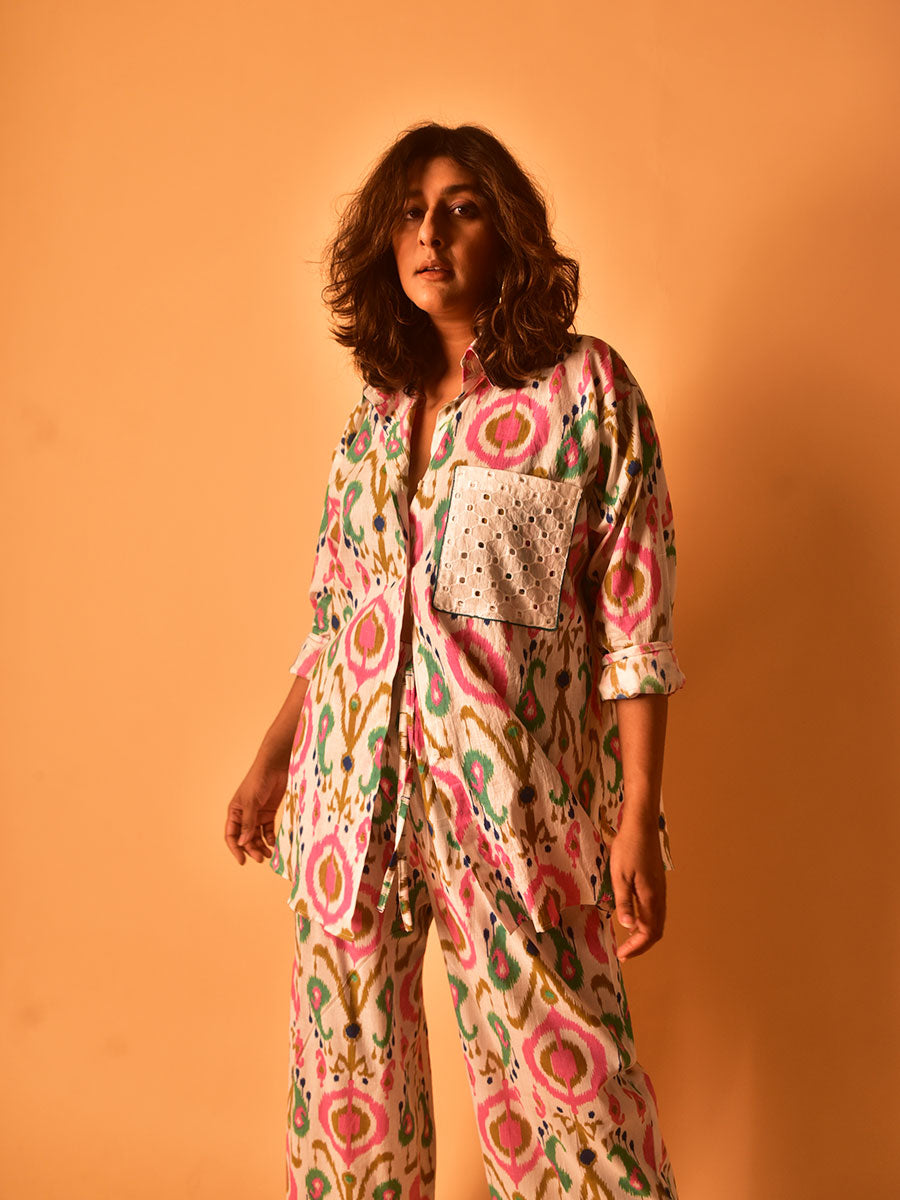 Image of Simone Co-Ord Shirt- pant Set