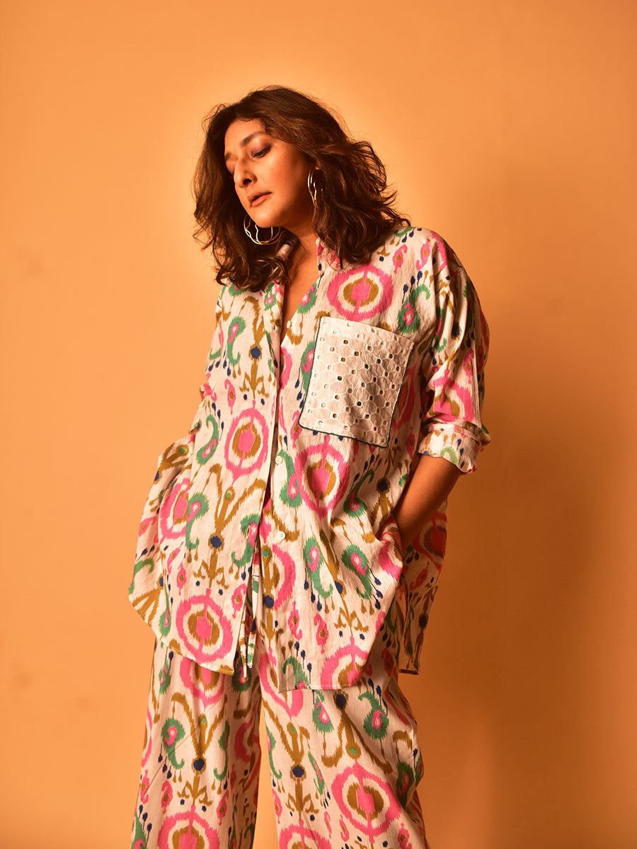 Image of Simone Co-Ord Shirt- pant Set