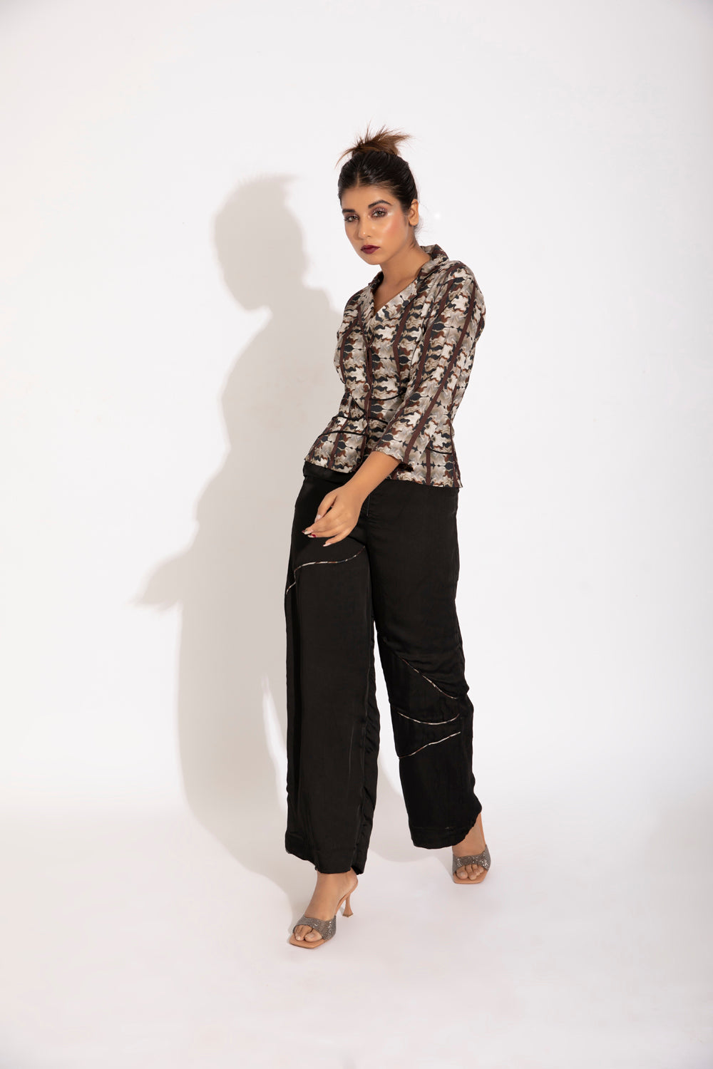 Waist Darted Shirt And Pants