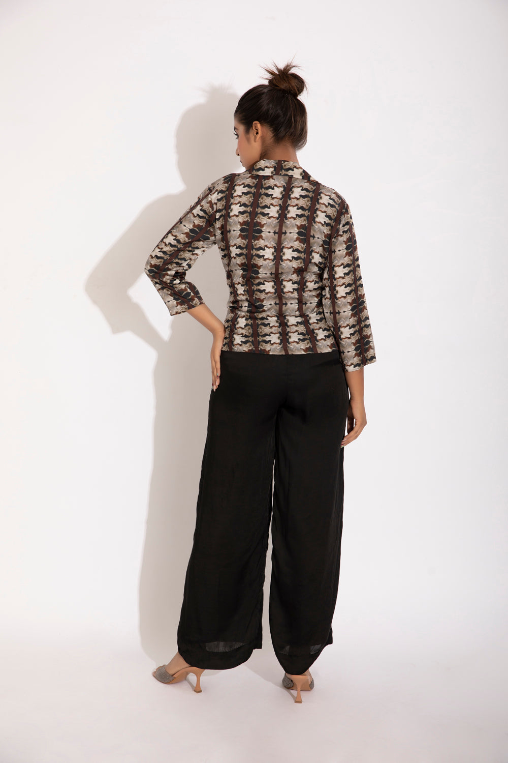 Waist Darted Shirt And Pants