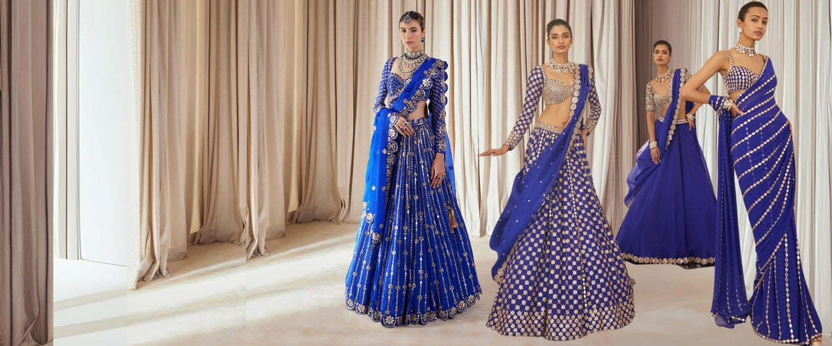 Buy Designer Luxury wear for Women and Men in India – Auraya Fashion