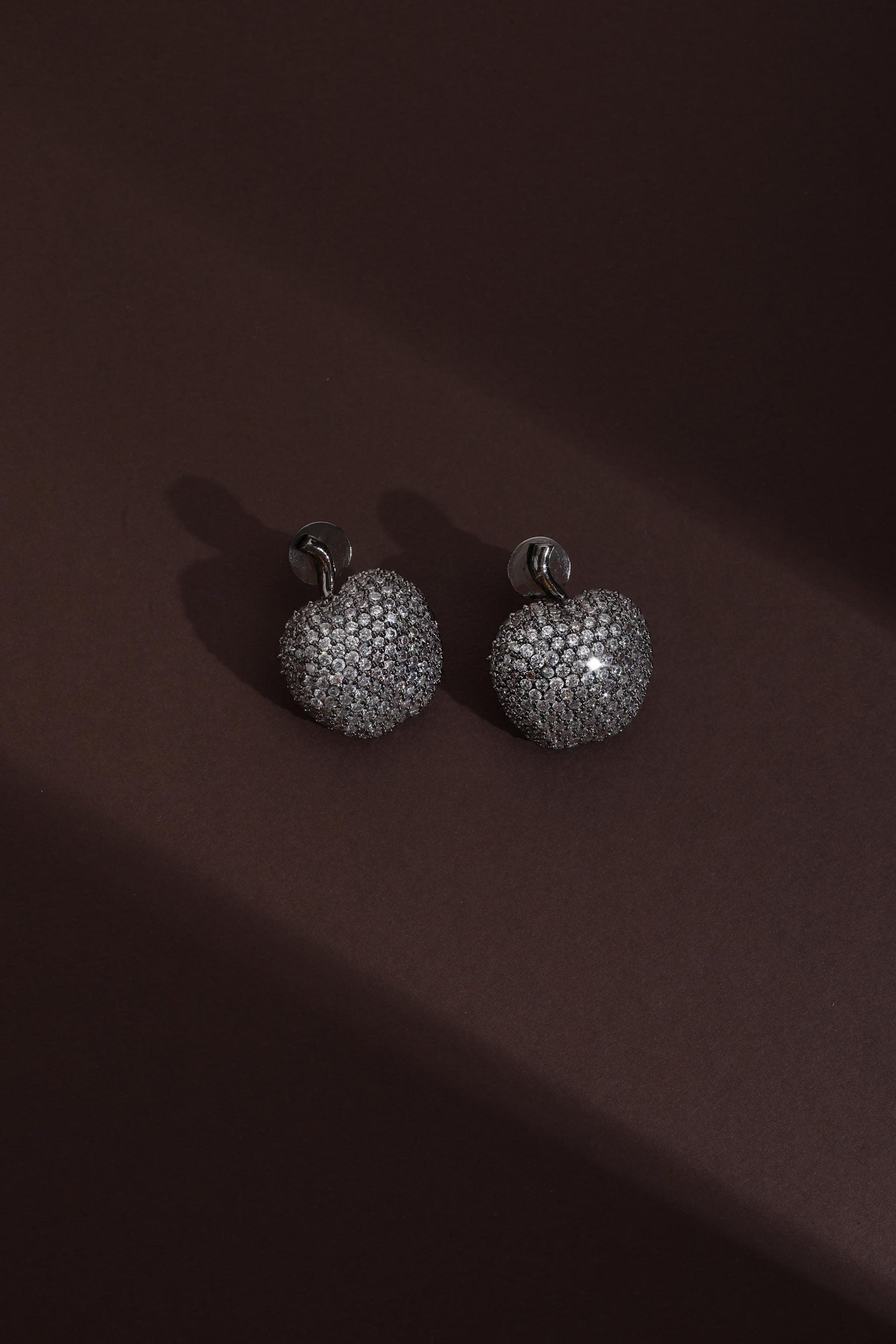 Silver Zirconia Stud Earrings