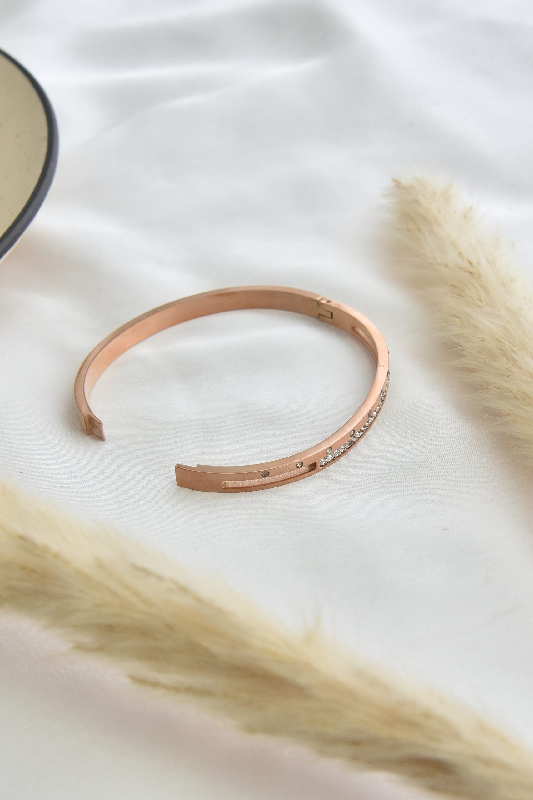 Zirconia Rose Gold Bracelet