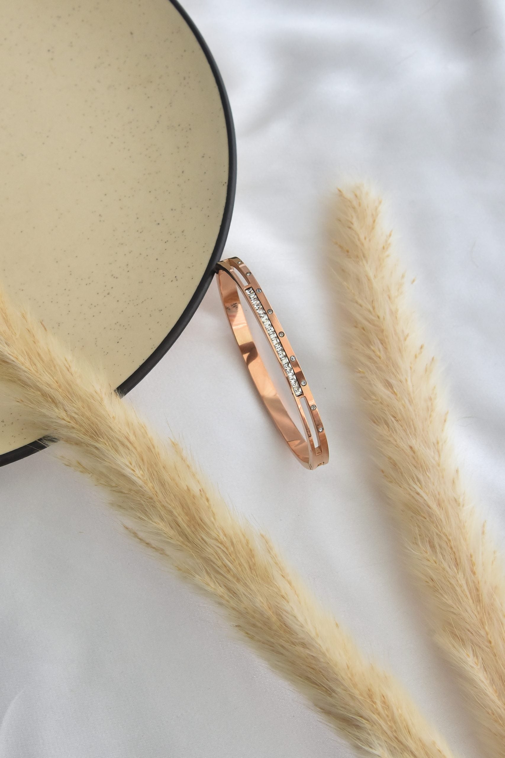 Zirconia Rose Gold Bracelet