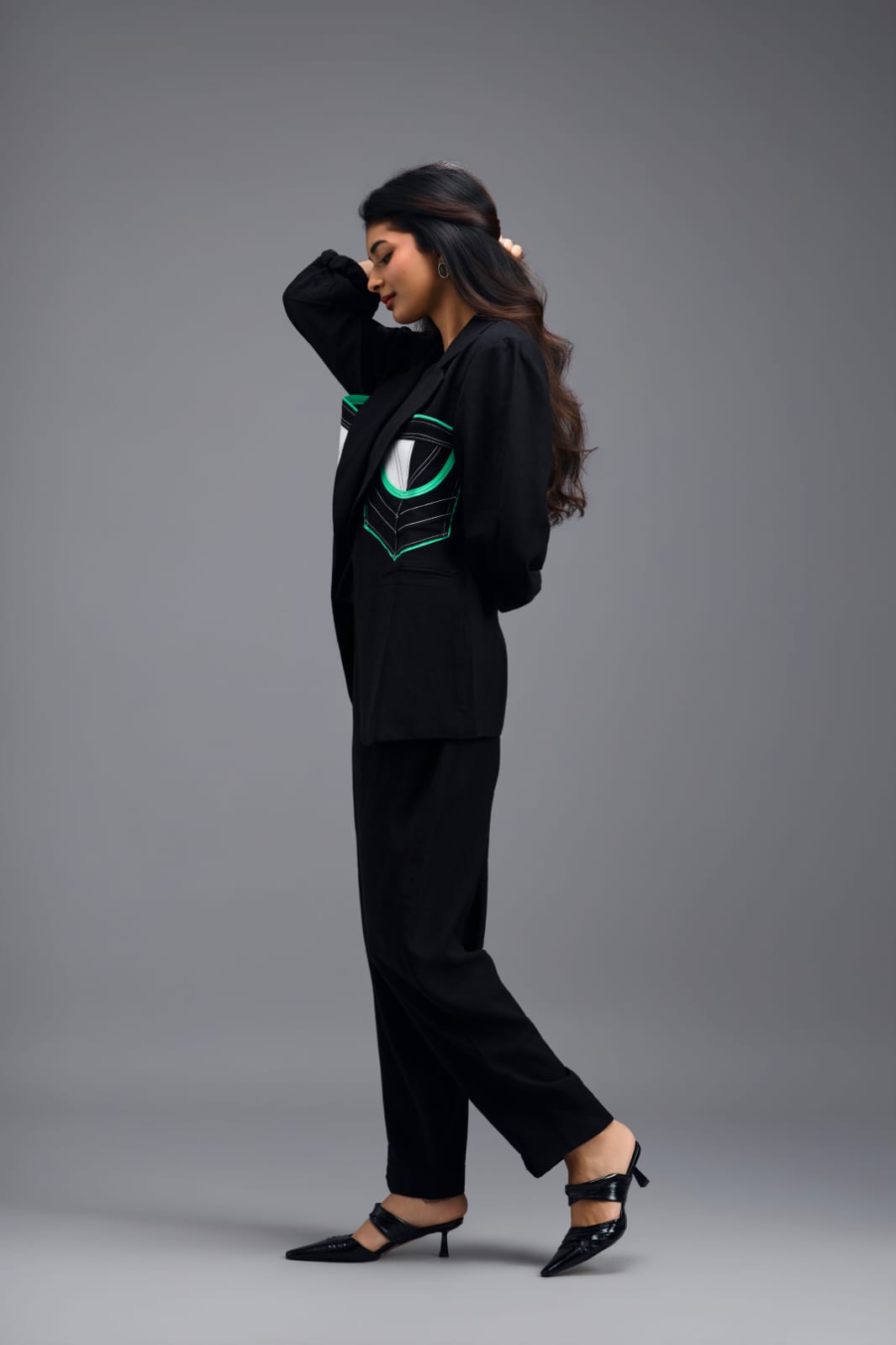 BLACK LINEN PANTS