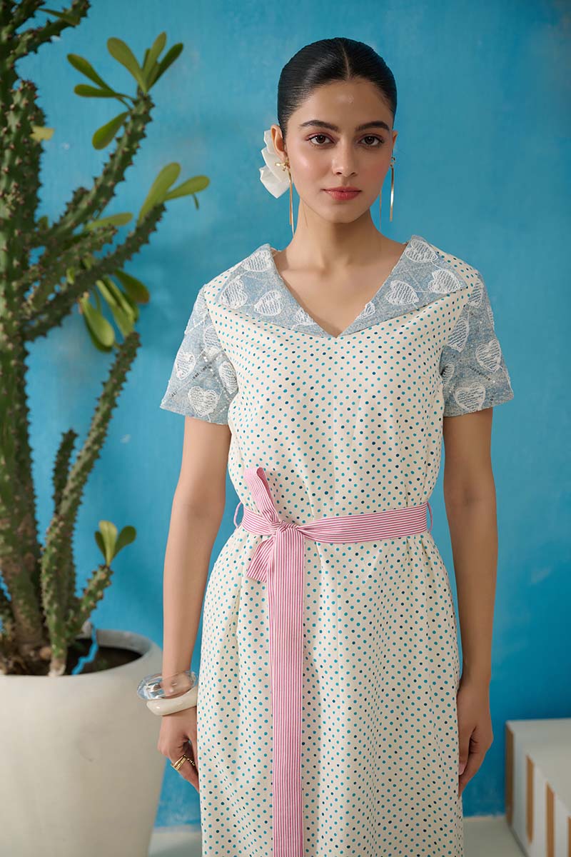 STREEP TIERED DRESS