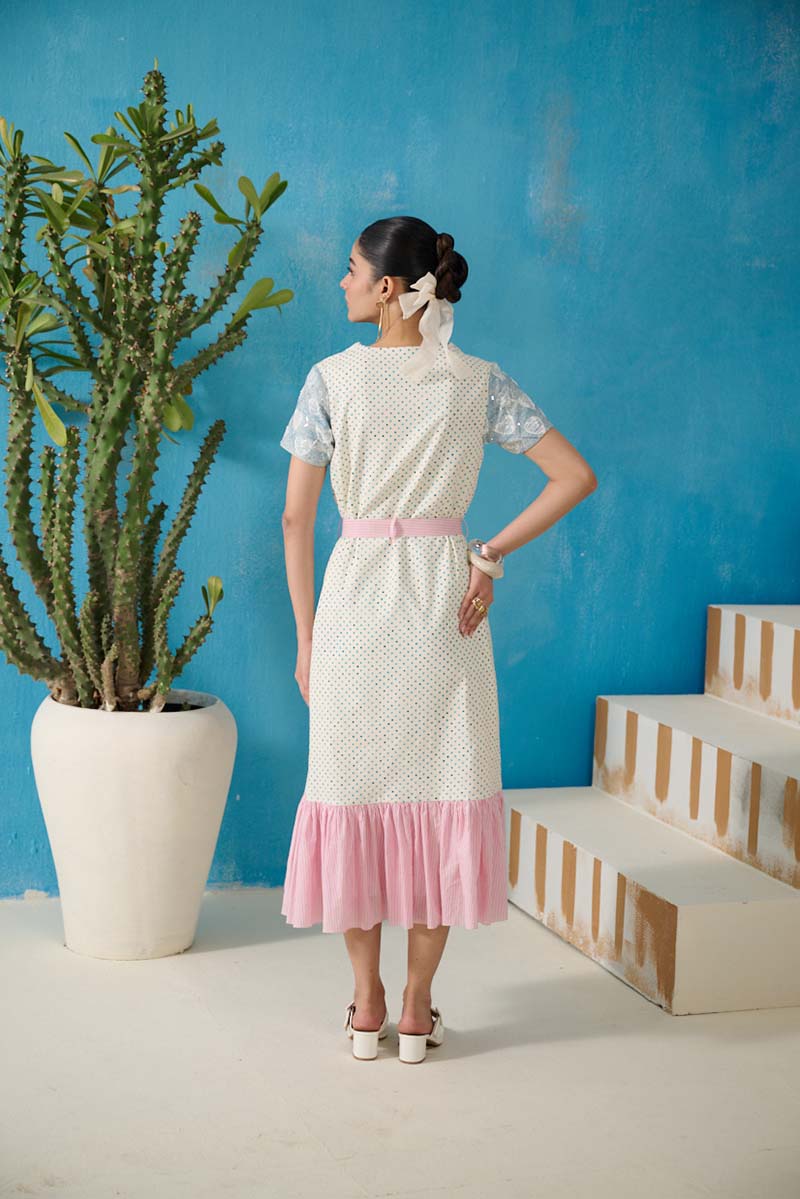 STREEP TIERED DRESS