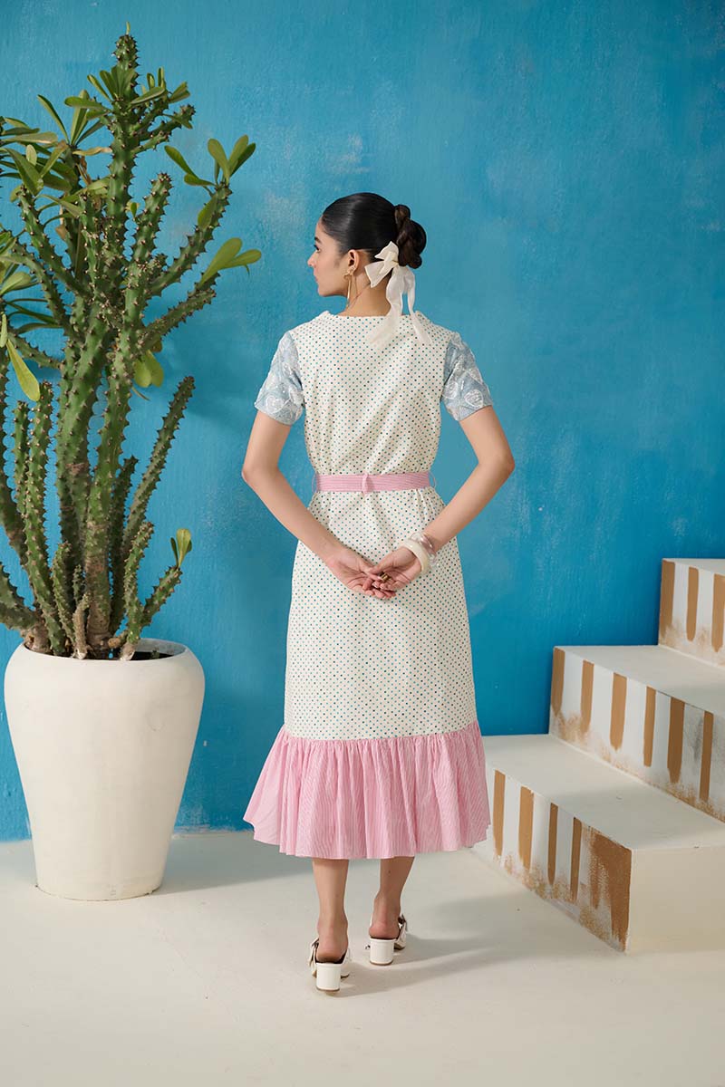 STREEP TIERED DRESS